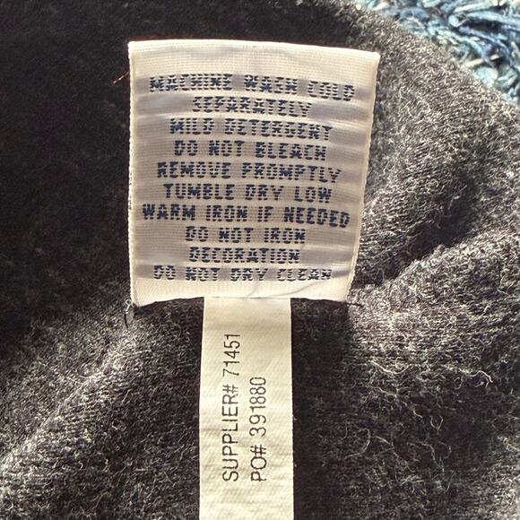 Polo Ralph Lauren Men’s Gray Quarter Zip Sweater Heather Knit Pullover Red Pony - Picture 11 of 11